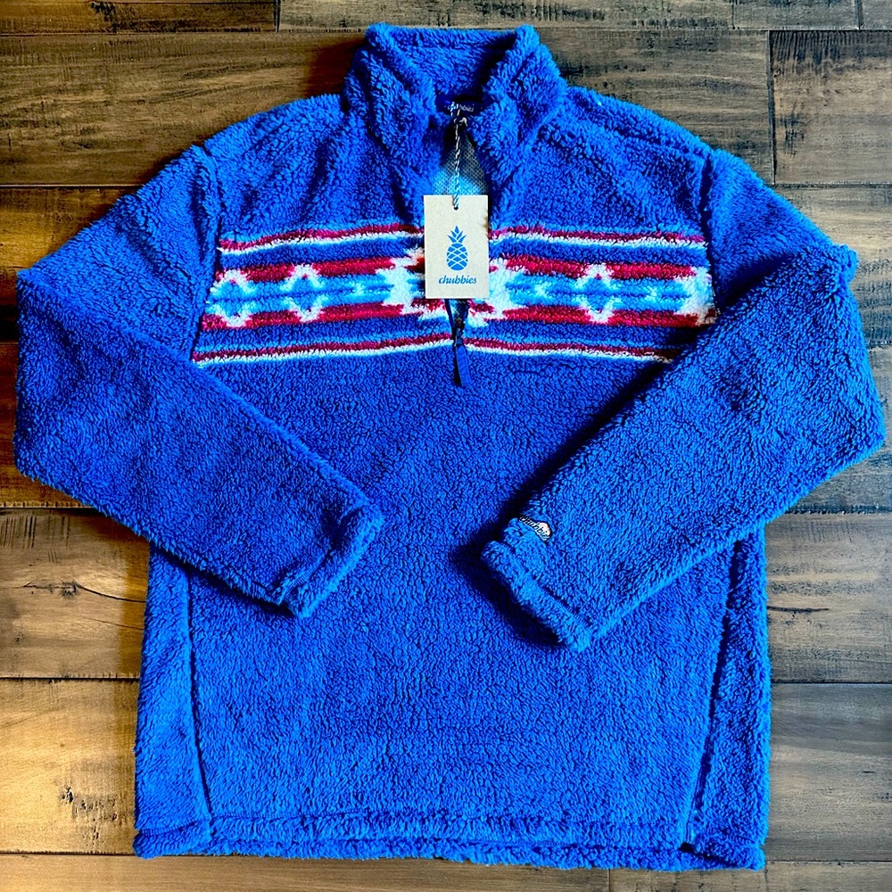 Men’s Chubbies Fleece Quarter Zip